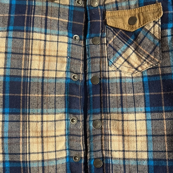 Flannel Jacket with fleece collar - Picture 6 of 6